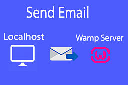 how to send email in php using localhost wamp server